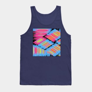 Colorful striped patterns Tank Top